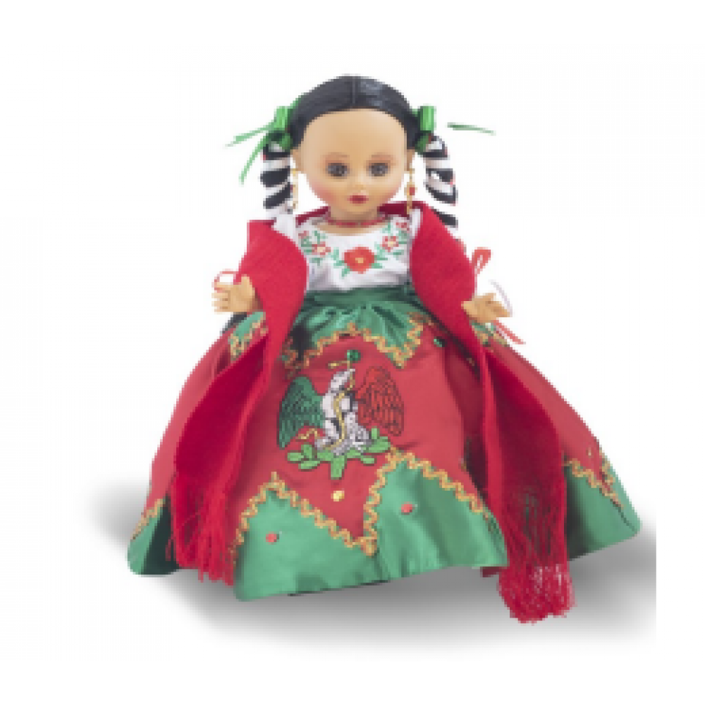 Artisanal Decorative Doll Mexican State Guanajuato Multicolor  601913 main image 1